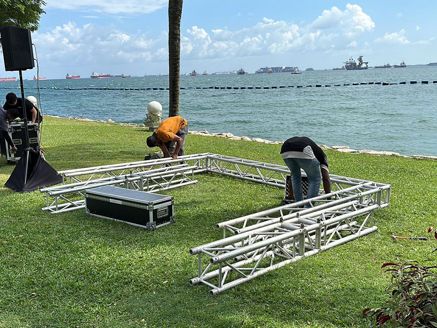 Stage Truss Rental Singapore RAZES Stage Truss Rental Singapore RAZES
